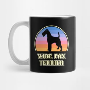 Wire Fox Terrier Vintage Sunset Dog Mug